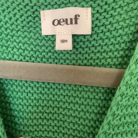 oeuf loved green knit vest - Picture 2 of 4